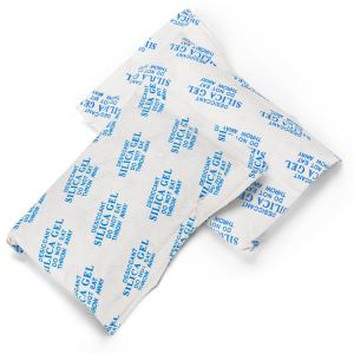 Pacotes absorventes de umidade